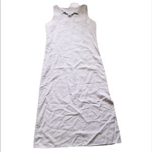 Ship n Shore Leaves Print Midi Side Slip Dress